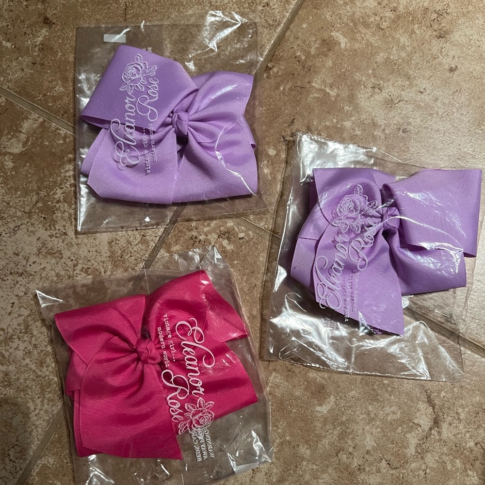 Hair bows and headbands from Eleanor Rose